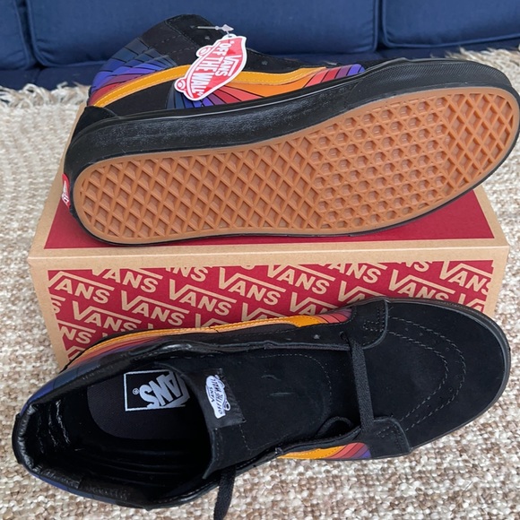 Vans Sk8-Hi Reissue Refract Black/Multi Men’s - Picture 6 of 16